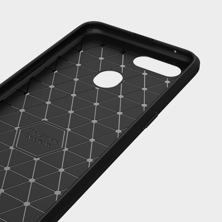 Brushed Texture Carbon Fiber Shockproof TPU Case for OPPO F9 (F9 Pro) & OPPO A7x