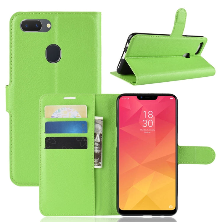 Retro Crazy Horse Texture Horizontal Flip Leather Case for OPPO Realme 2, with Holder & Card Slots & Wallet