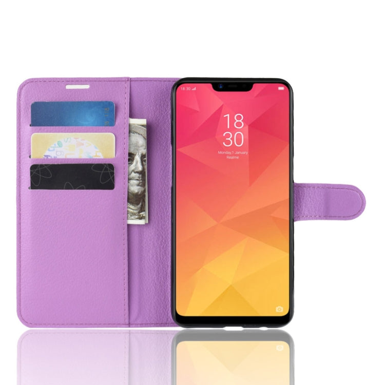 Retro Crazy Horse Texture Horizontal Flip Leather Case for OPPO Realme 2, with Holder & Card Slots & Wallet