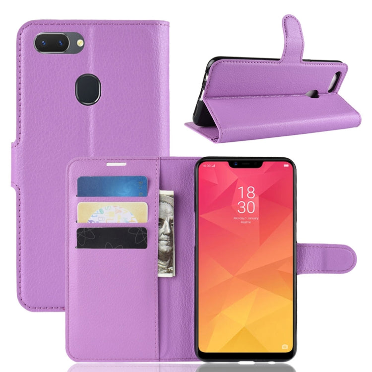 Retro Crazy Horse Texture Horizontal Flip Leather Case for OPPO Realme 2, with Holder & Card Slots & Wallet