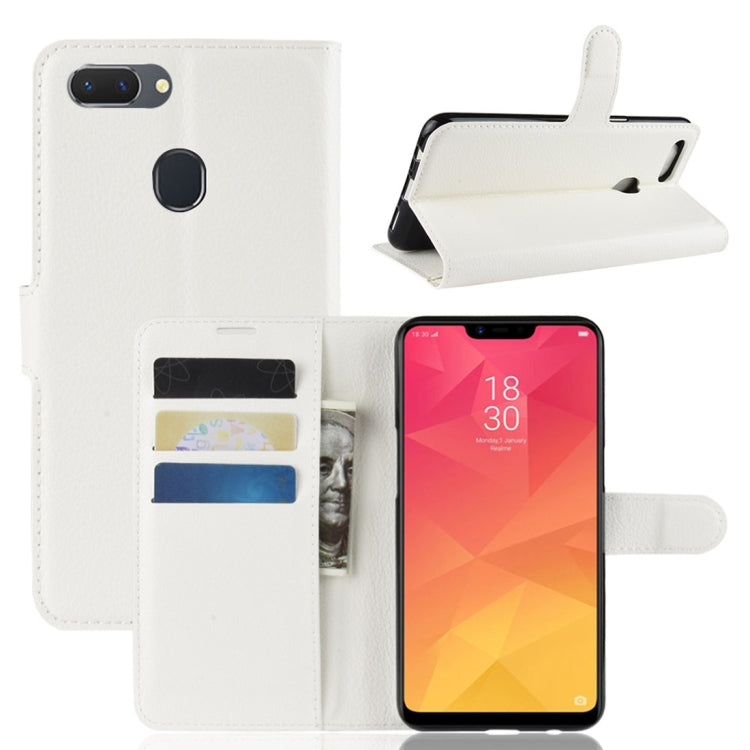 Retro Crazy Horse Texture Horizontal Flip Leather Case for OPPO Realme 2, with Holder & Card Slots & Wallet