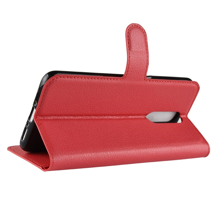 Litchi Texture Horizontal Flip Leather Case for OPPO R17 Pro, with Wallet & Holder & Card Slots