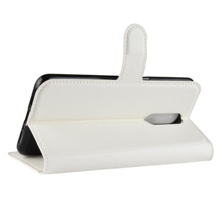 Litchi Texture Horizontal Flip Leather Case for OPPO R17 Pro, with Wallet & Holder & Card Slots