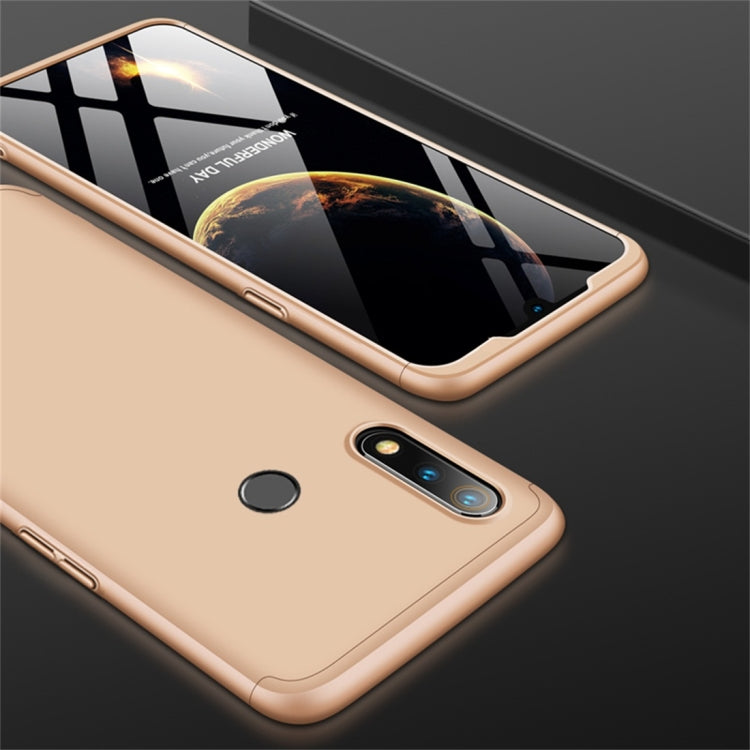 GKK Three Stage Splicing Full Coverage PC Case for OPPO Realme 3