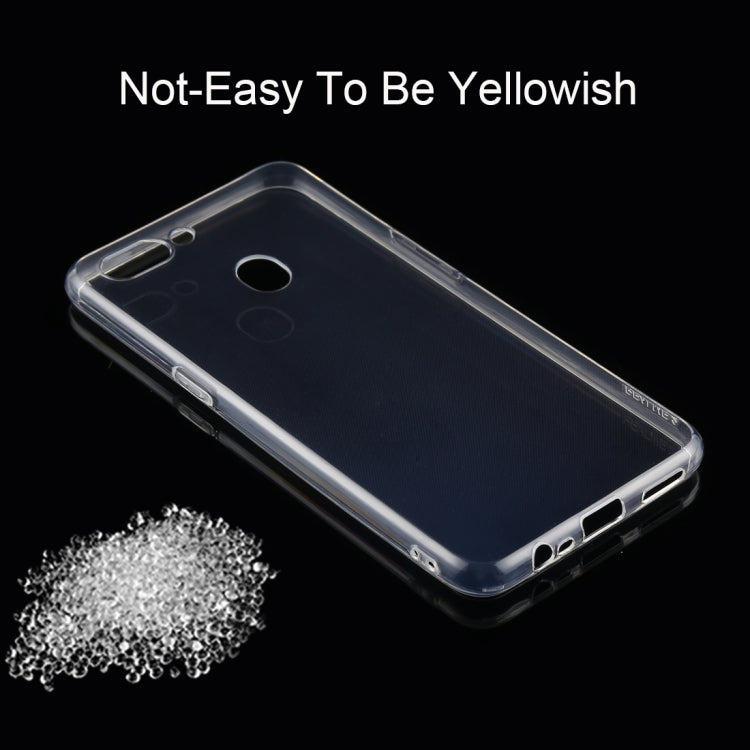 0.75mm Ultrathin Transparent TPU Soft Protective Case for OPPO Realme 2