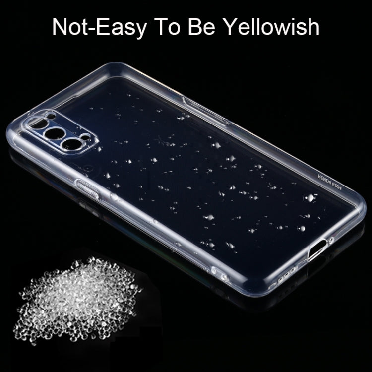 For OPPO Reno 4 5G 0.75mm Ultra-Thin Transparent TPU Protective Case