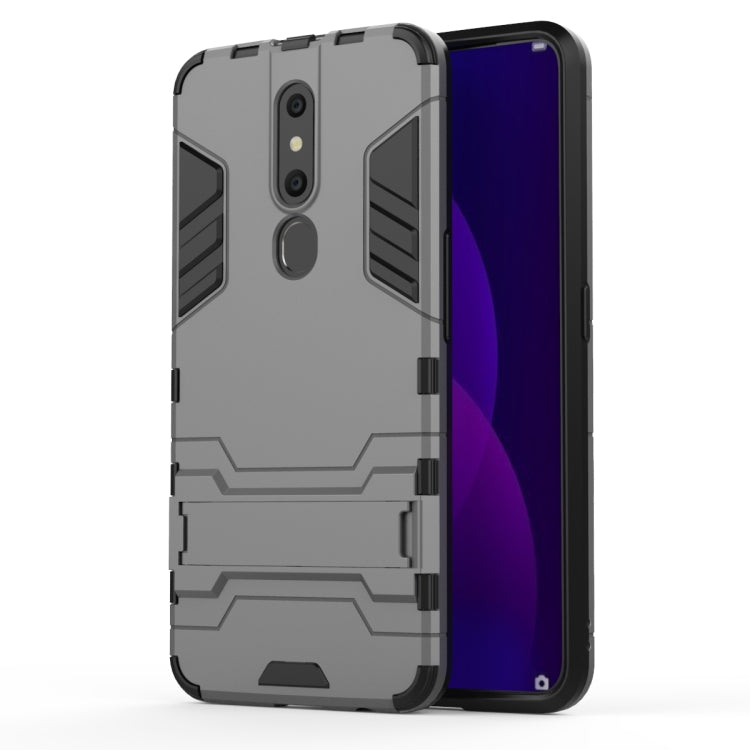 Shockproof PC + TPU Case for OPPO F11 Pro, with Holder