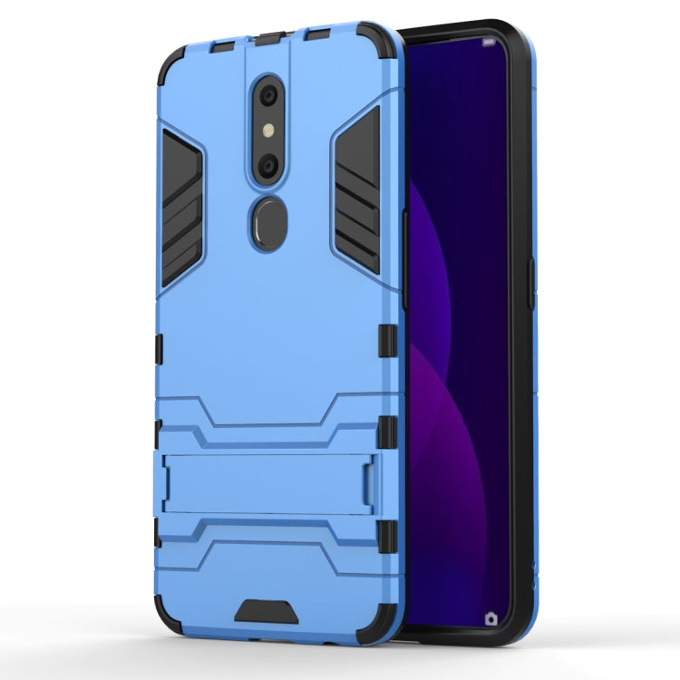 Shockproof PC + TPU Case for OPPO F11 Pro, with Holder