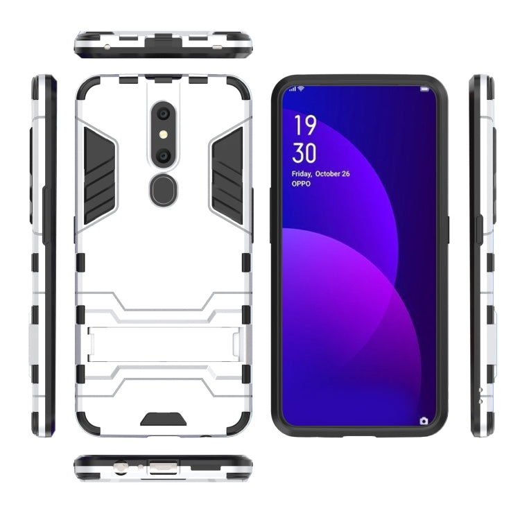 Shockproof PC + TPU Case for OPPO F11 Pro, with Holder