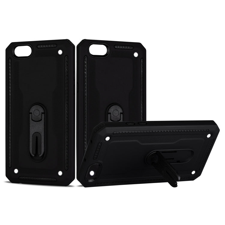 For OPPO A77 Shockproof PC + TPU Protective Case with 360 Degree Rotating Holder