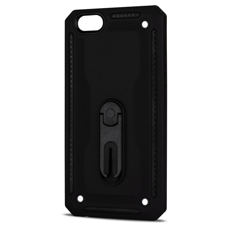 For OPPO A77 Shockproof PC + TPU Protective Case with 360 Degree Rotating Holder