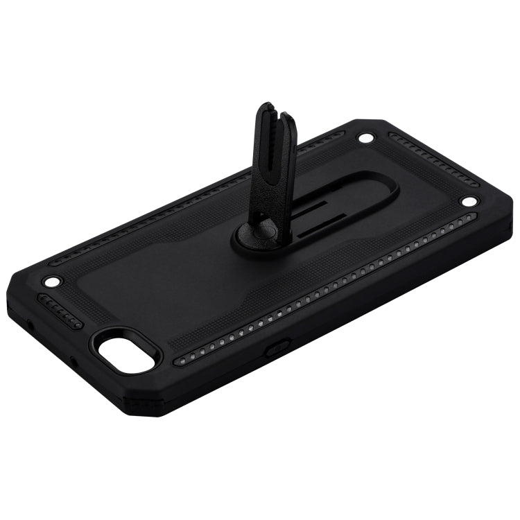 For OPPO A77 Shockproof PC + TPU Protective Case with 360 Degree Rotating Holder