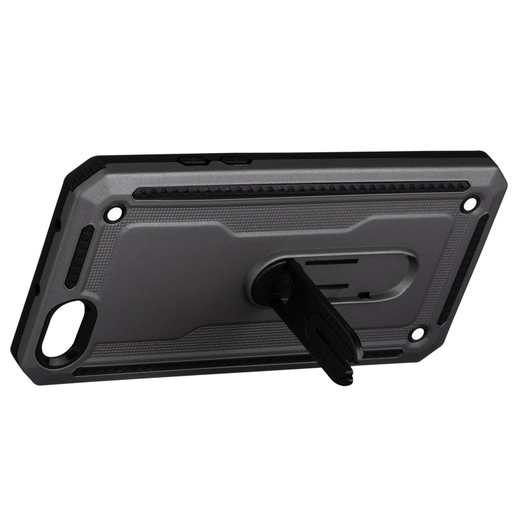 For OPPO A77 Shockproof PC + TPU Protective Case with 360 Degree Rotating Holder