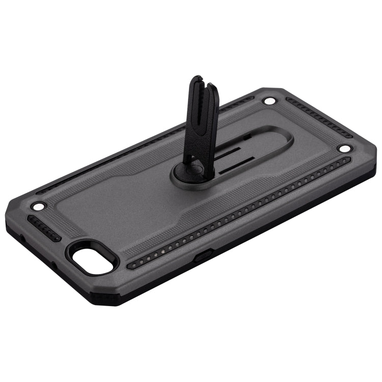 For OPPO A77 Shockproof PC + TPU Protective Case with 360 Degree Rotating Holder