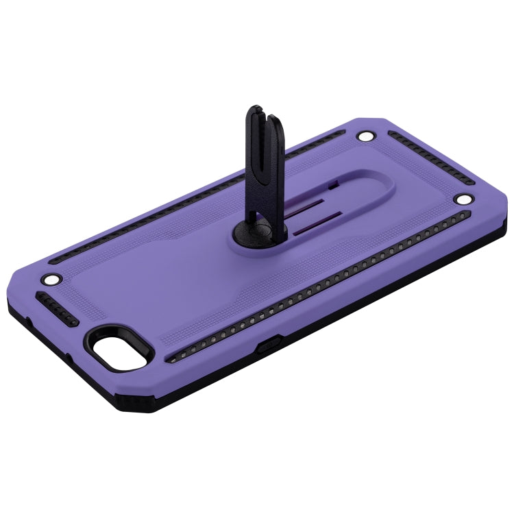 For OPPO A77 Shockproof PC + TPU Protective Case with 360 Degree Rotating Holder