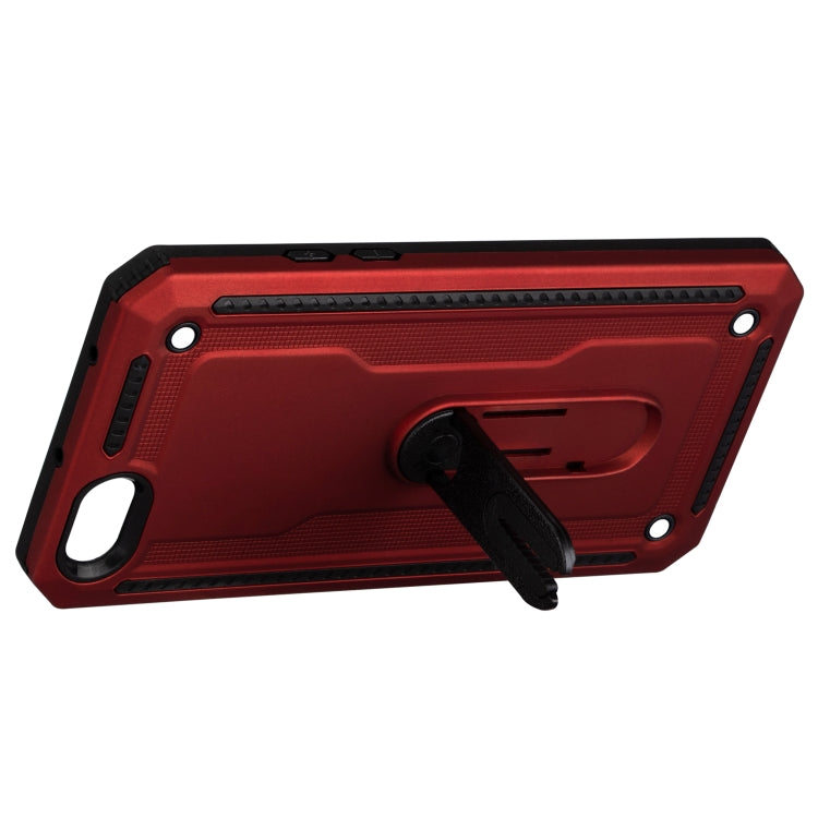 For OPPO A77 Shockproof PC + TPU Protective Case with 360 Degree Rotating Holder