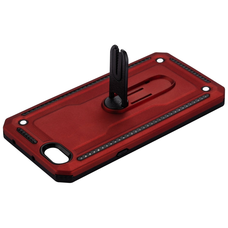 For OPPO A77 Shockproof PC + TPU Protective Case with 360 Degree Rotating Holder