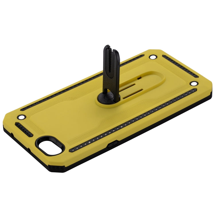 For OPPO A77 Shockproof PC + TPU Protective Case with 360 Degree Rotating Holder