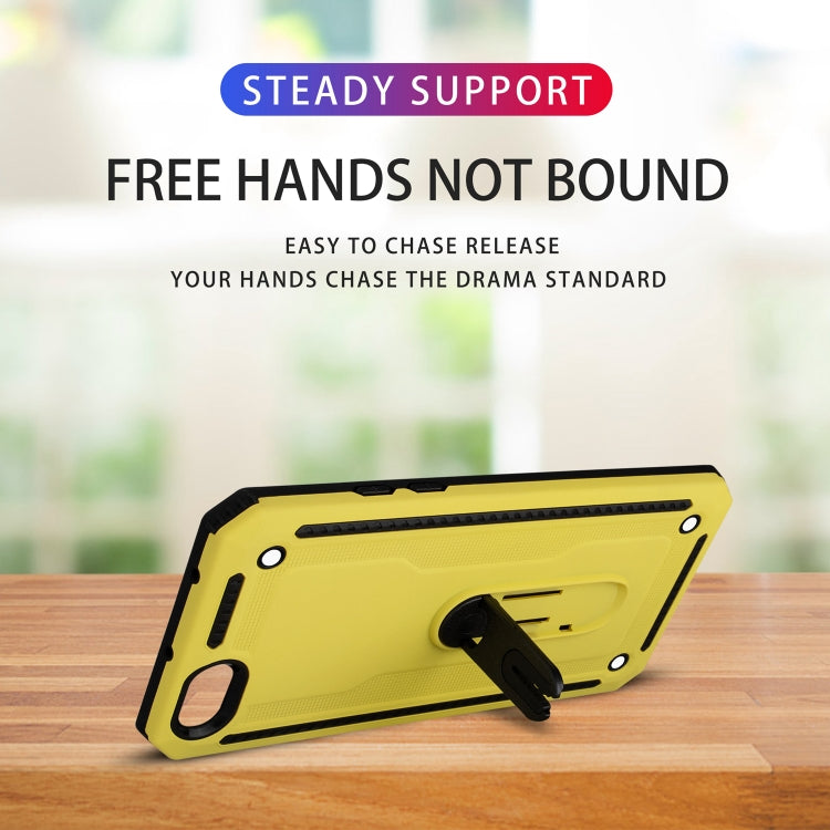 For OPPO A77 Shockproof PC + TPU Protective Case with 360 Degree Rotating Holder