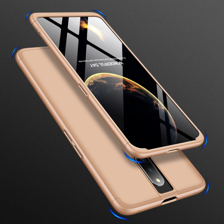 GKK Three Stage Splicing Full Coverage PC Case for OPPO F11 Pro