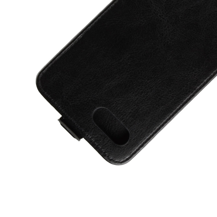 R64 Texture Single Fold Vertical Flip Leather Case for OPPO K1, with Card Slots & Wallet