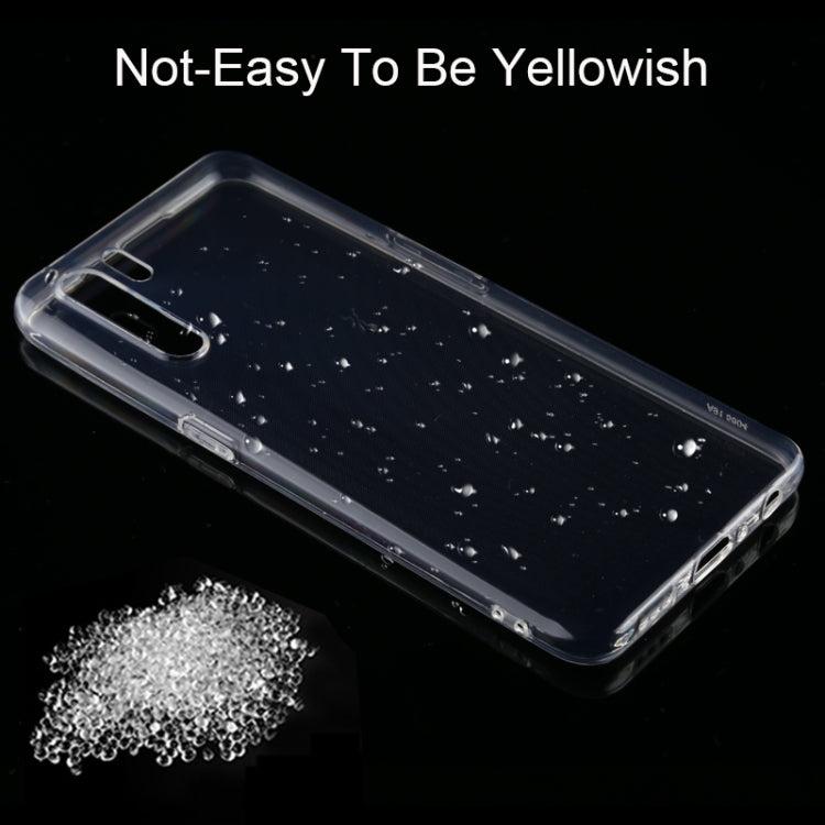 For OPPO A91 0.75mm Ultrathin Transparent TPU Soft Protective Case