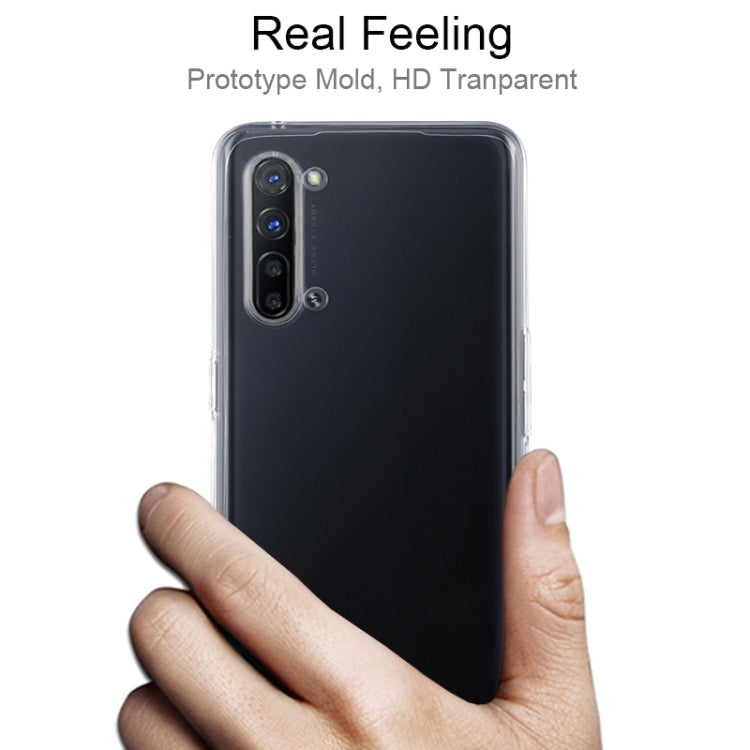 For OPPO Reno 3 0.75mm Ultrathin Transparent TPU Soft Protective Case