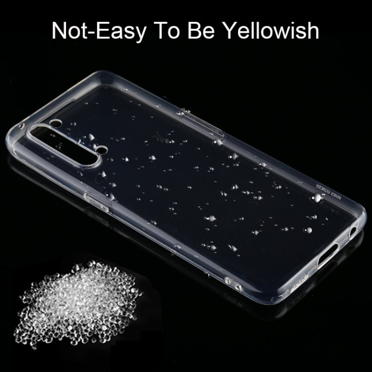 For OPPO Reno 3 0.75mm Ultrathin Transparent TPU Soft Protective Case