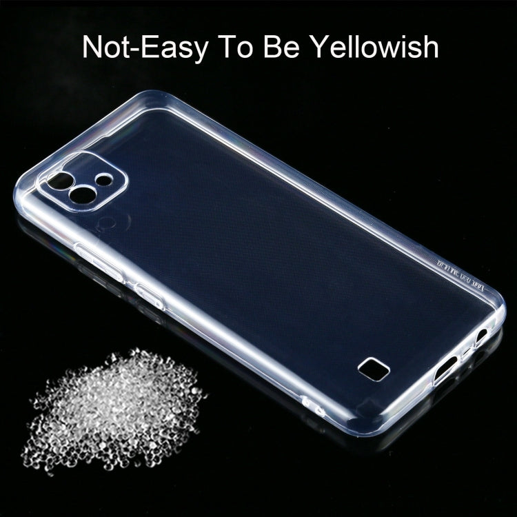 For OPPO Realme C20 0.75mm Ultra-thin Transparent TPU Soft Protective Case (Transparent)