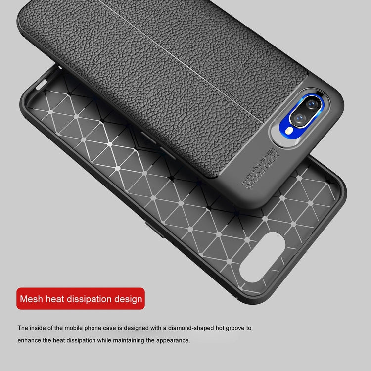 Litchi Texture TPU Shockproof Case for OPPO K1