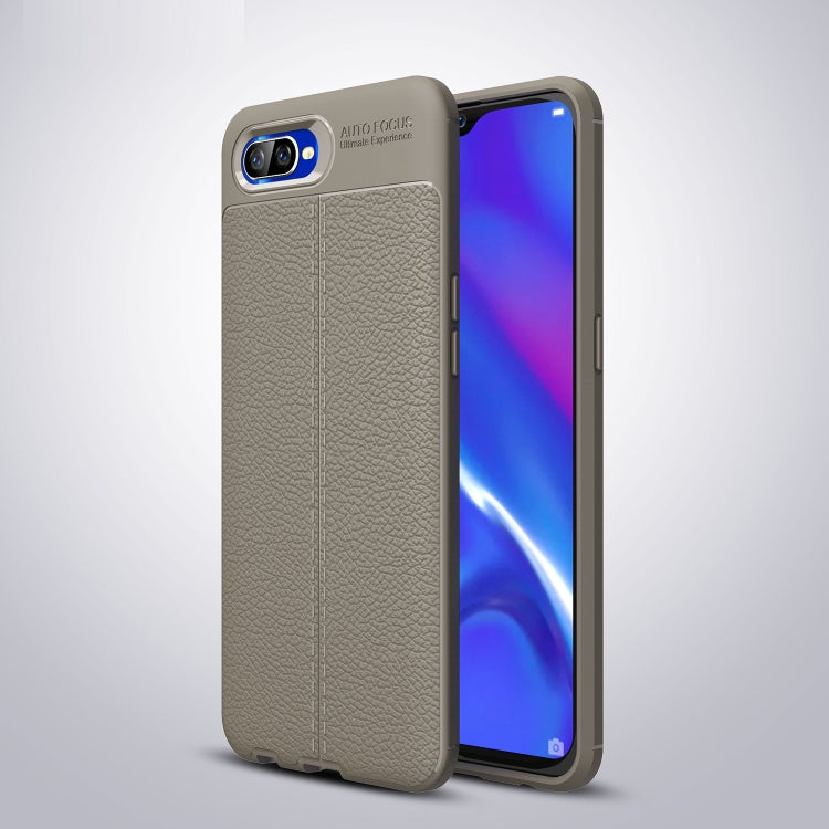 Litchi Texture TPU Shockproof Case for OPPO K1