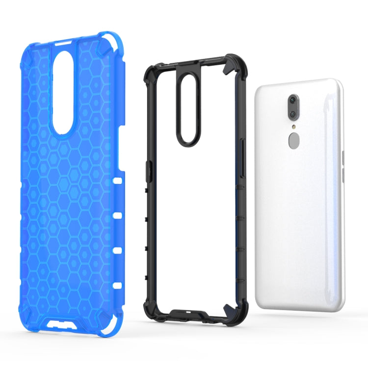 Honeycomb Shockproof PC + TPU Case for OPPO F11
