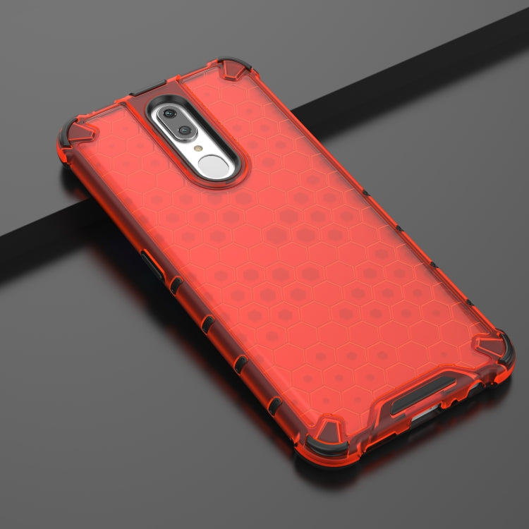 Honeycomb Shockproof PC + TPU Case for OPPO F11