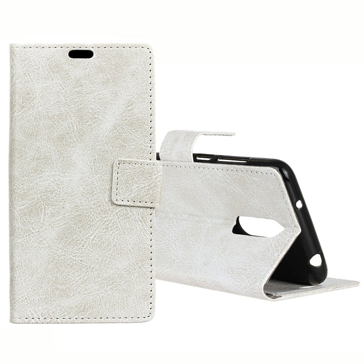 Retro Crazy Horse Texture Horizontal Flip Leather Case for OPPO R17 Pro, with Holder & Card Slots & Wallet