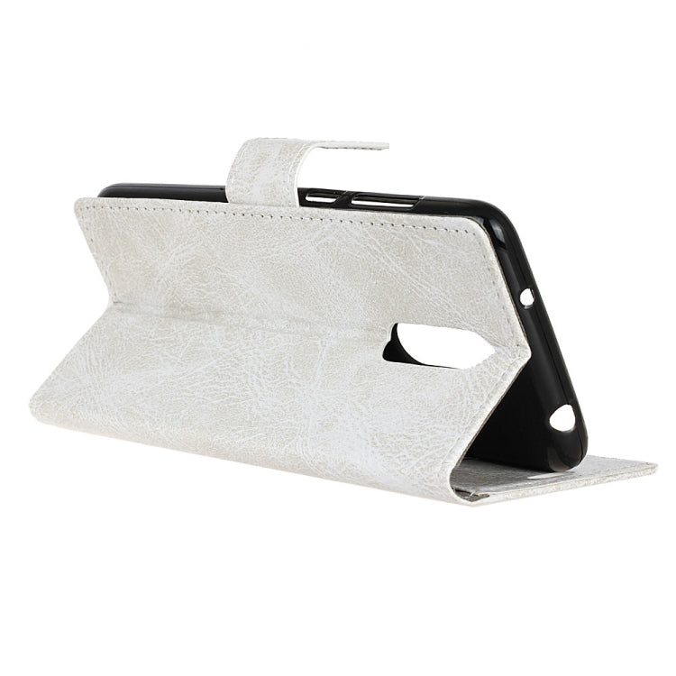 Retro Crazy Horse Texture Horizontal Flip Leather Case for OPPO R17 Pro, with Holder & Card Slots & Wallet