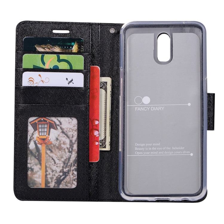 Silk Texture Horizontal Flip Leather Case for OPPO R17, with Holder & Card slots & Wallet & Photo Frame