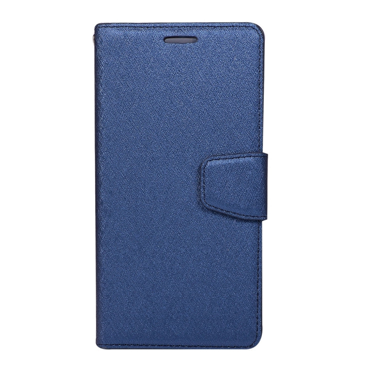 Silk Texture Horizontal Flip Leather Case for OPPO R17, with Holder & Card slots & Wallet & Photo Frame