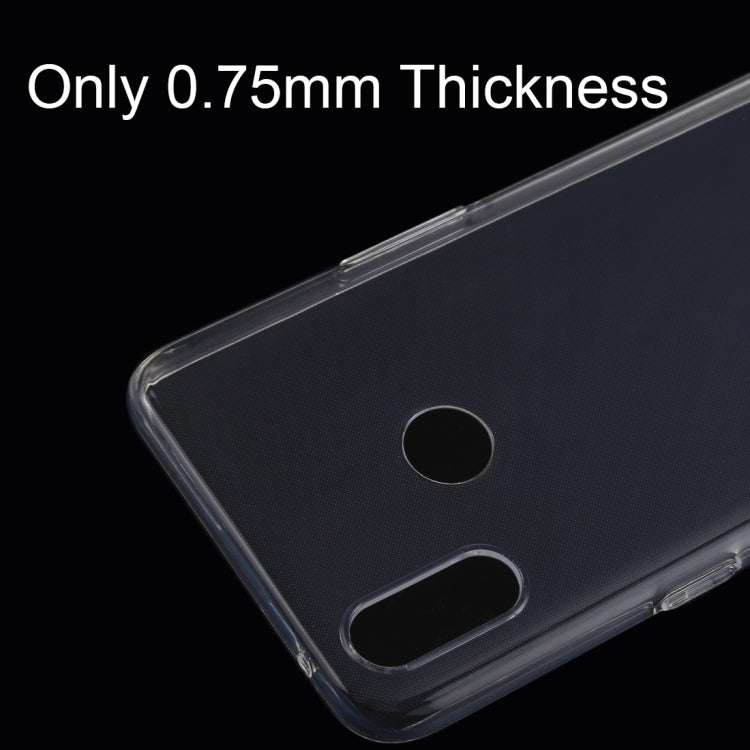 0.75mm Ultrathin Transparent TPU Soft Protective Case for OPPO Realme 3