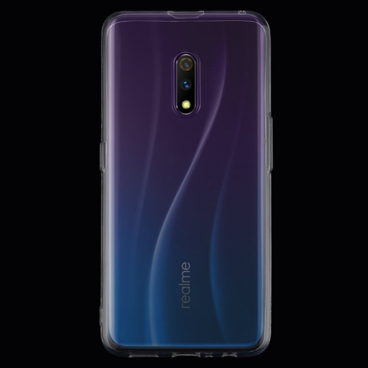 0.75mm Ultrathin Transparent TPU Soft Protective Case for OPPO Realme X