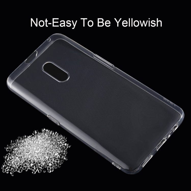 0.75mm Ultrathin Transparent TPU Soft Protective Case for OPPO Realme X