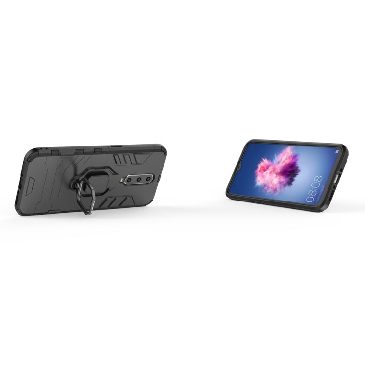 PC + TPU Shockproof Protective Case for OPPO R17 Plus, with Magnetic Ring Holder