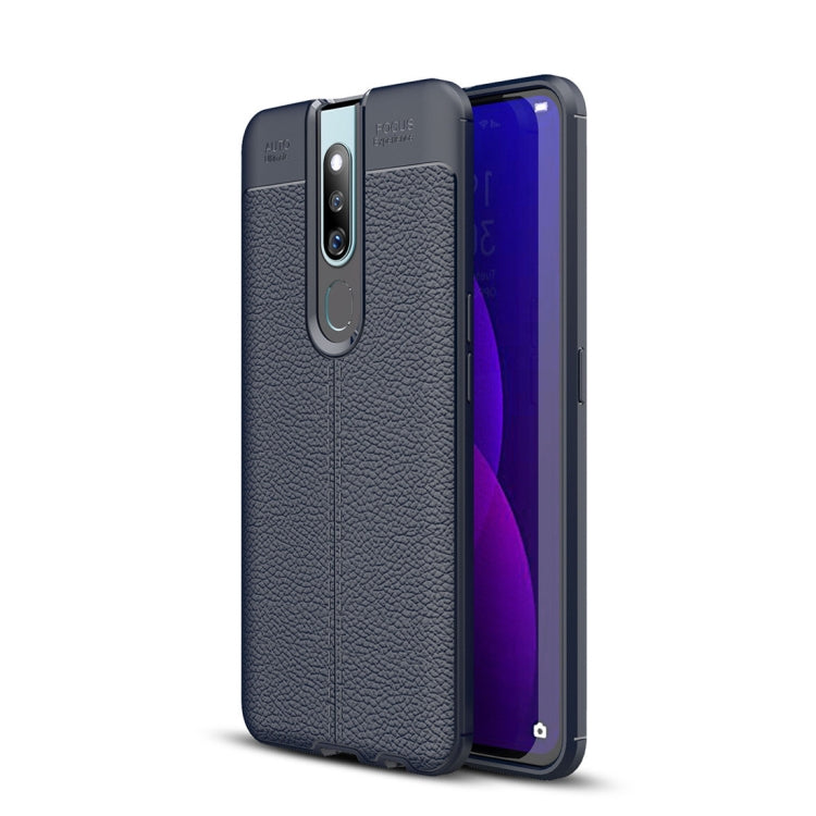 Litchi Texture TPU Shockproof Case for OPPO F11 Pro