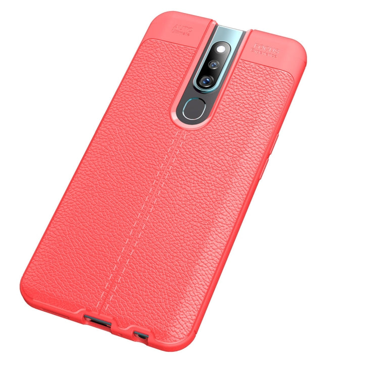 Litchi Texture TPU Shockproof Case for OPPO F11 Pro