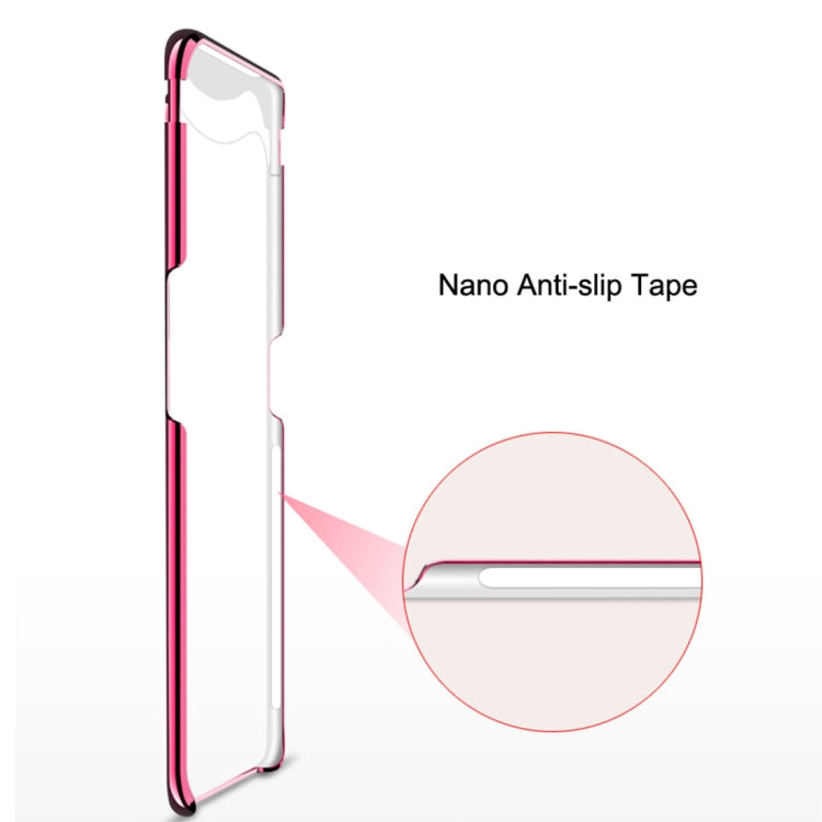 GKK Electroplating Transparent Case for OPPO Find X(Blue)