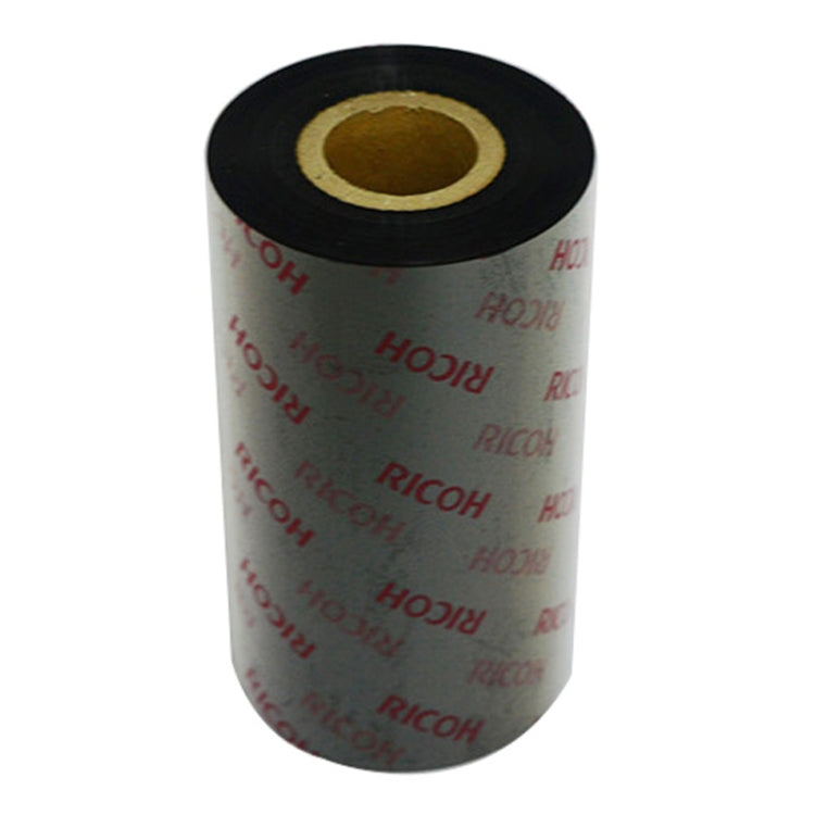 Ricoh Full Resin PET Mute Silver Adhesive Waterproof Anti-scratch High Temperature Ribbon, Width: 11cm, Length: 300m, Custom Printing and Size are welcome