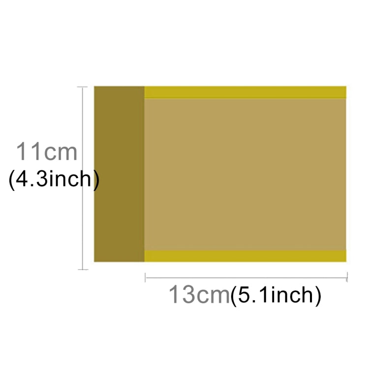 100 PCS Self Seal Kraft Bubble Mailer Envelopes, Size: 11cm x 13cm, Customize Printing and Size are welcome