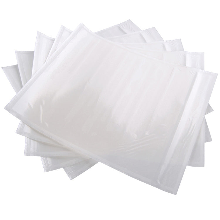 100 PCS 14.5cm x 18cm PE Self Sealing Waterproof Self-adhesive Bag with Customized Logo & Design, Short Side Open