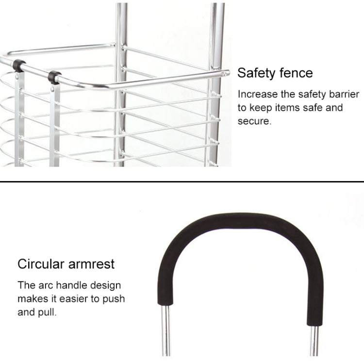 Multi-function Portable Foldable Aluminum Alloy Luggage Truck Hand Cart Shopping Small Trolley Case