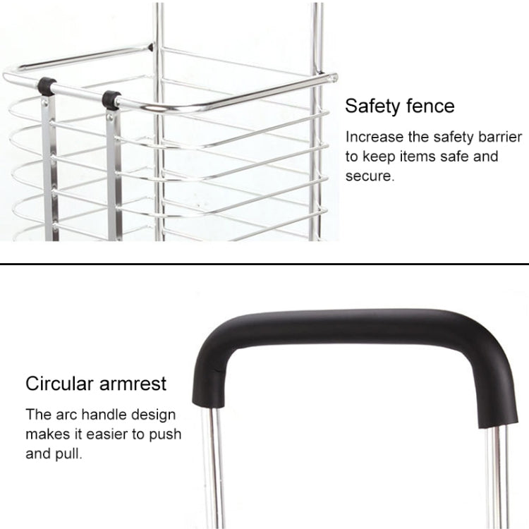 Portable Foldable Household Aluminum Alloy Luggage Truck Hand Cart Shopping Small Trolley Case