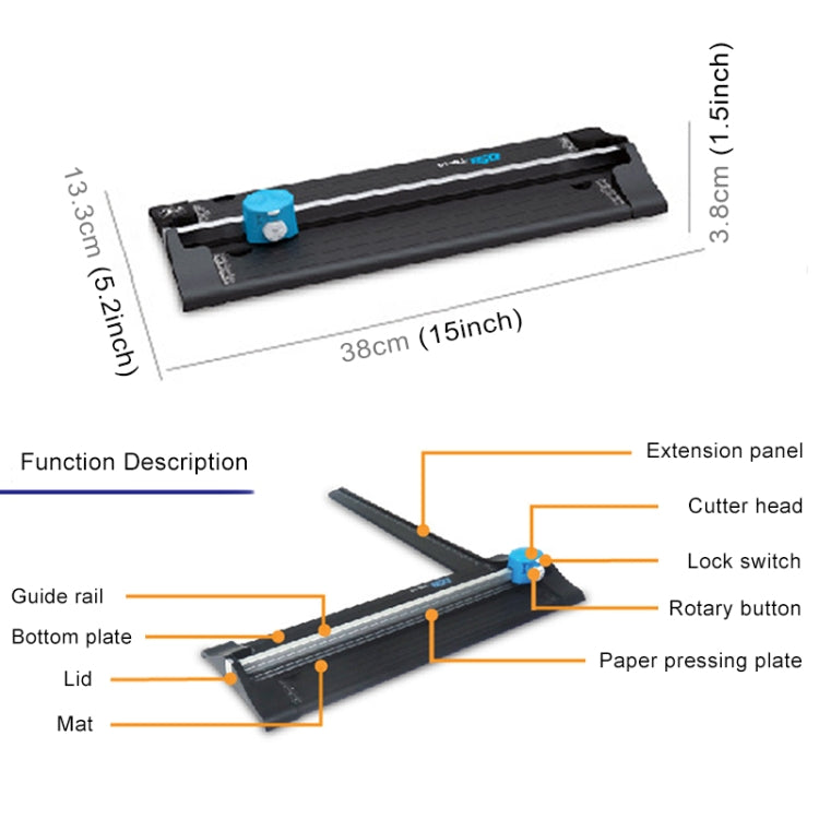 Multi-functional Folded A3 Paper Trimmer Paper Cutter Photo Cutter Business Card Cutter Paper Cutting Machine